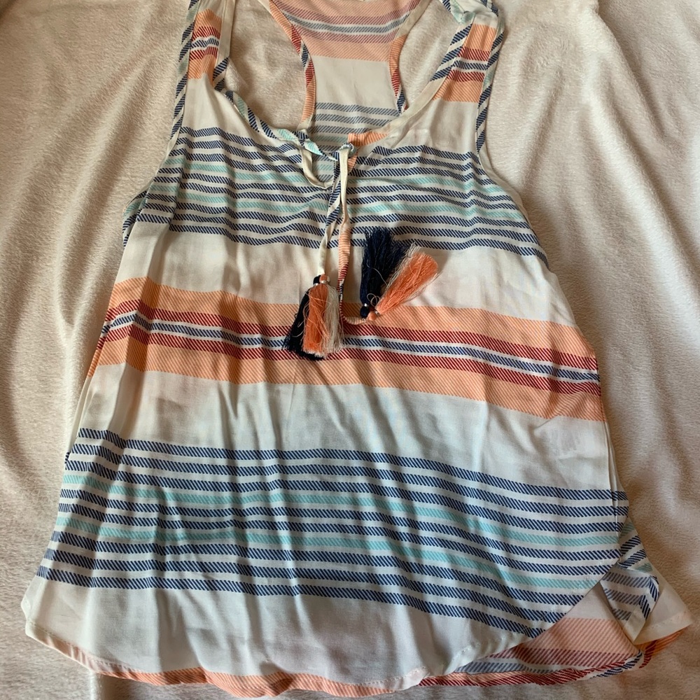 Ocean drive razor back tank top